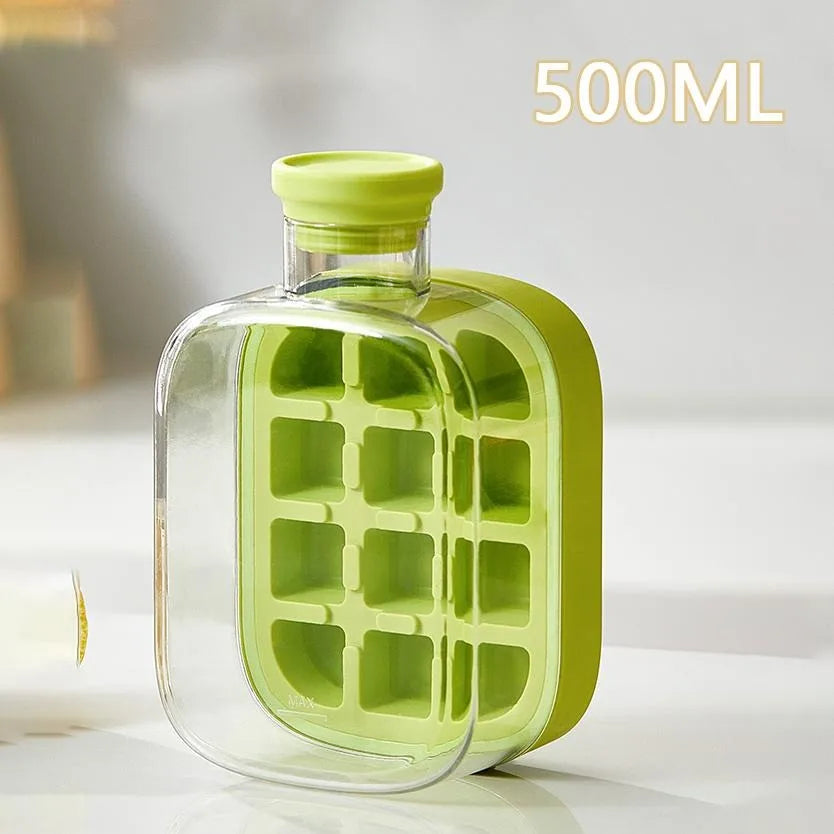 Ice Cube Freeze Bottle 2 in 1