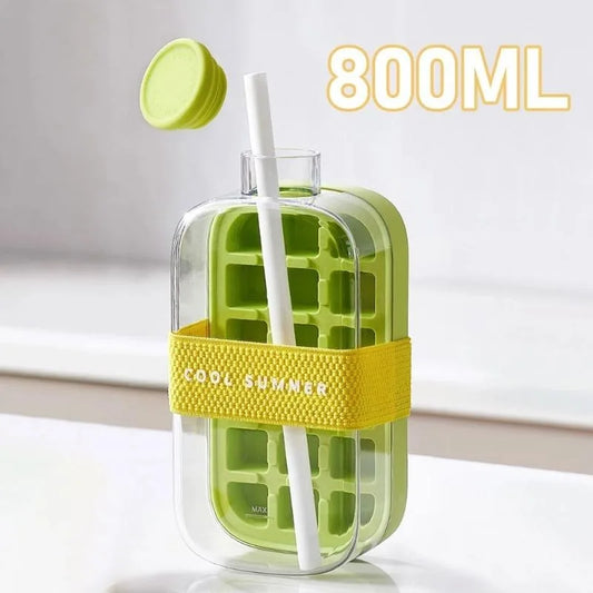 Ice Cube Freeze Bottle 2 in 1