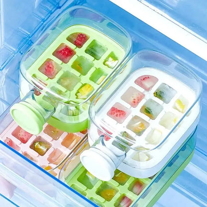 Ice Cube Freeze Bottle 2 in 1