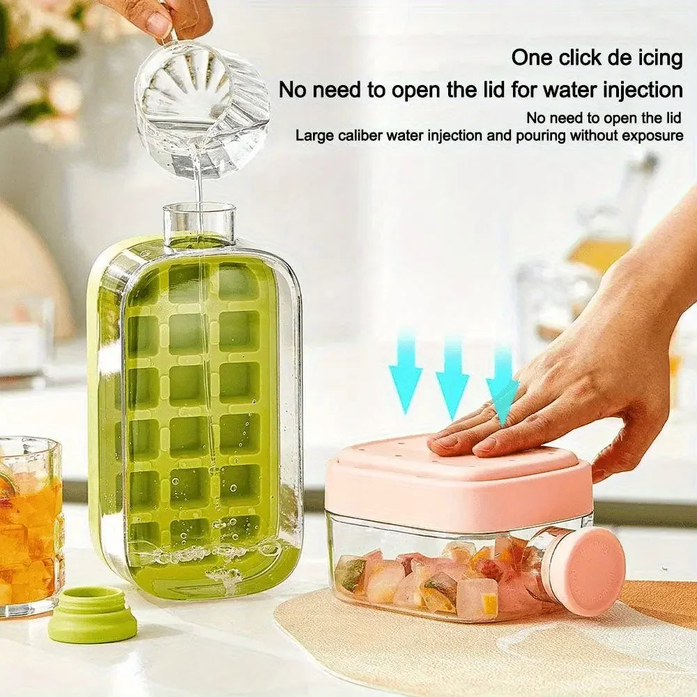 Ice Cube Freeze Bottle 2 in 1