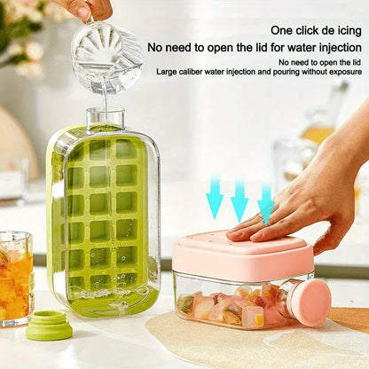 Ice Cube Freeze Bottle 2 in 1