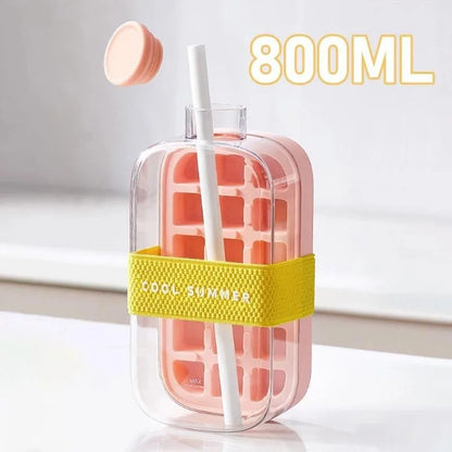Ice Cube Freeze Bottle 2 in 1